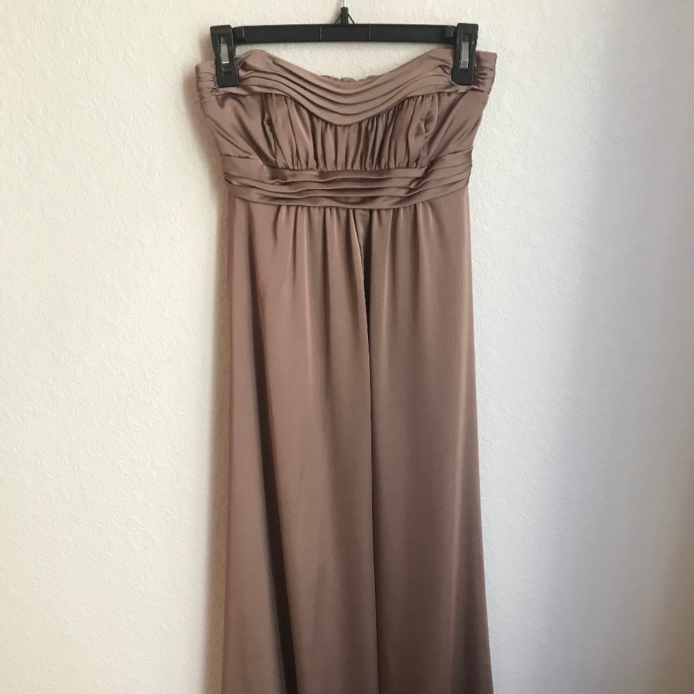 Strapless Bridesmaid Dress